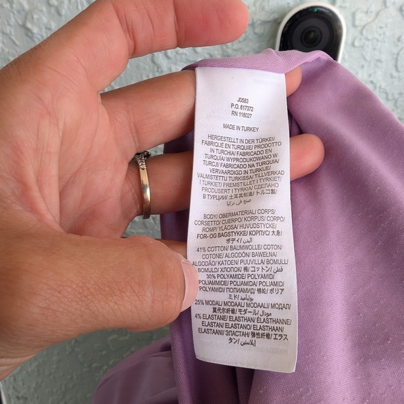 Boden Womens 16 Purple Navy Blue Colorblock Fit & Flare Ivy Ponte Midi Dress - Picture 7 of 7